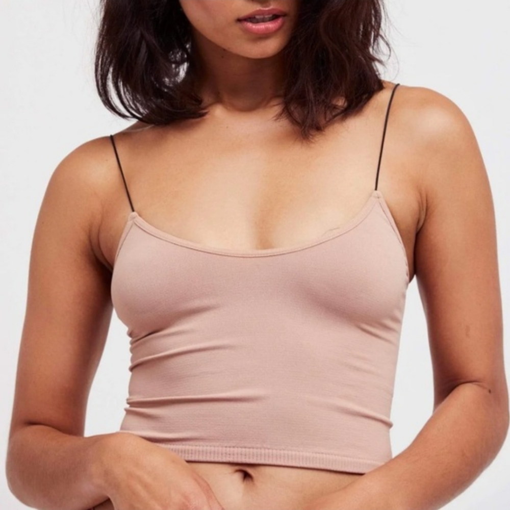Free people intimately Skinny strap crop top XS/S